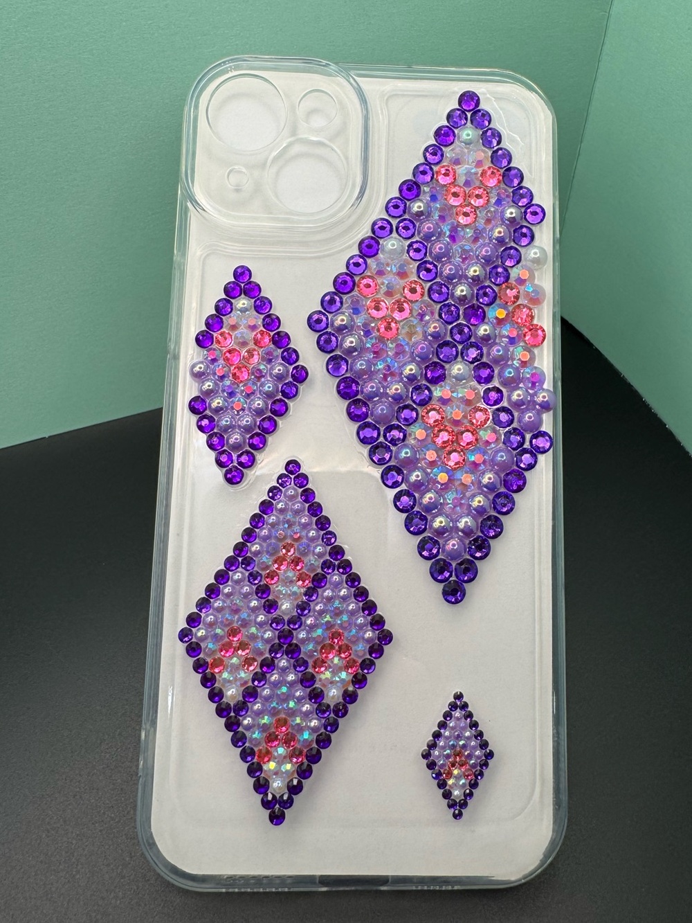 Rhinestone iPhone 15 Plus Case
